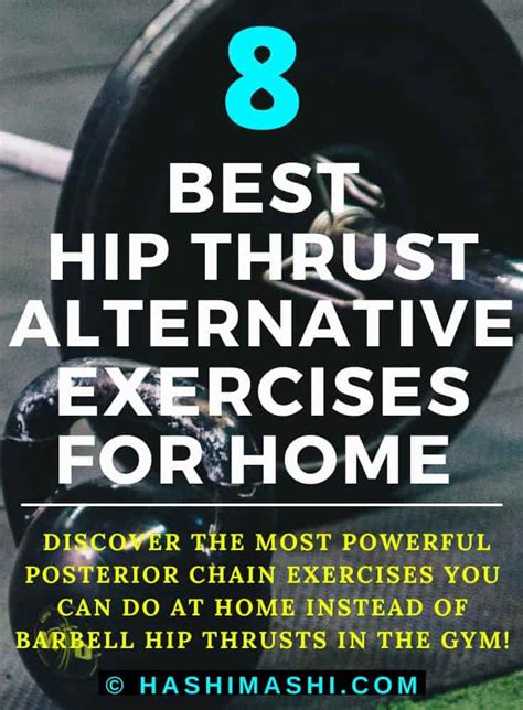 8 Best Hip Thrust Alternative Exercises For Home