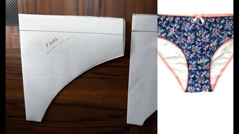 Free Size Pantie Pattern Cutting With Measurement पैंटी पैटर्न Youtube