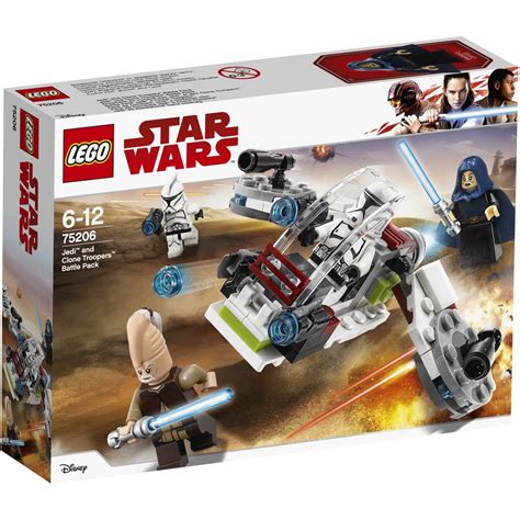 Lego Star Wars Jedi And Clone Troopers Battle Pack 75206 Big W