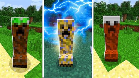 Minecraft 7 Novos Creepers Que O Minecraft NÃo Pode Adicionar