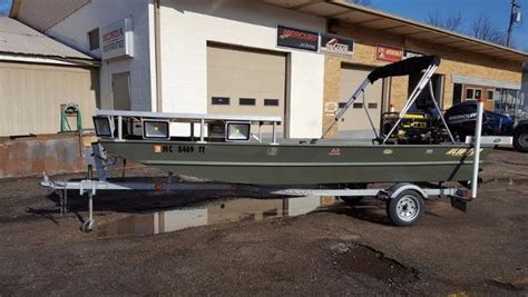 16 Ft 2015 Alweld 1652 Used Jon Boat 11999 In Marne Michigan Mi