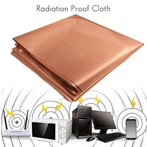 1 M Emf Protection Pure Copper Fabric Blocking Rfid Radiation Singal