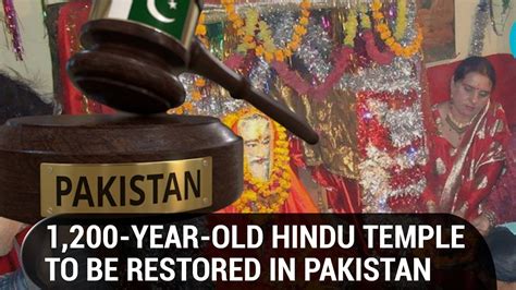 Hindu Temple In Pak To Be Restored After Lengthy Legal Battle Details Hindustan Times
