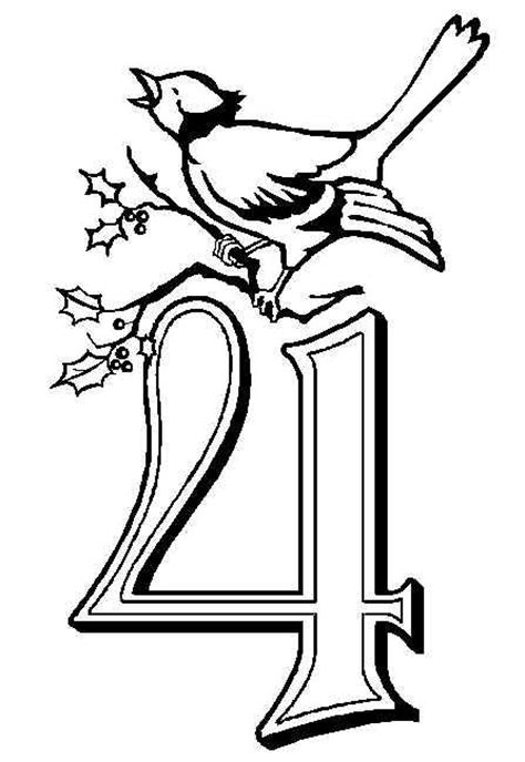 Have i missed your favourite free christmas colouring page for adults? Coloring Pages 12 Days Of Christmas | Free download on ...