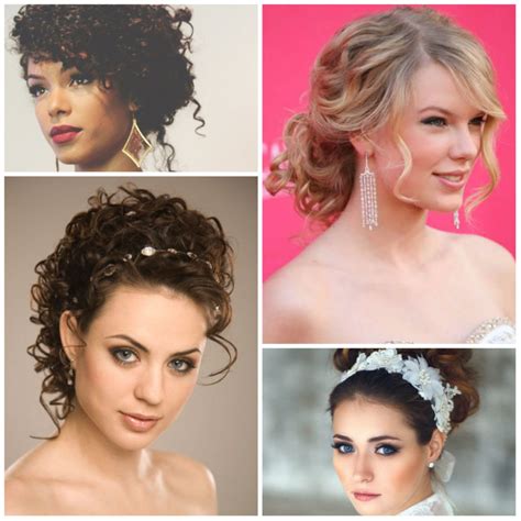 25 simple and stunning updo hairstyles for curly hair
