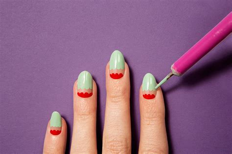 Professional dip powder, gel polish, & nail lacquer. How to Create a Valentino-Inspired Manicure | Teen Vogue