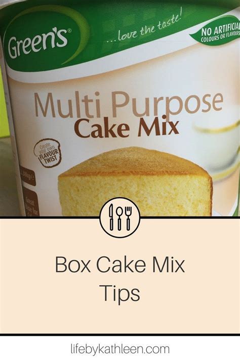 Adding different options to make boxed cake mix recipes is easy and fun! Box Cake Mix Tips - Life By Kathleen | Recipe | Box cake ...