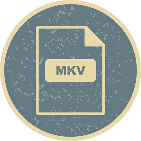 Mkv Vector Icon 364031 Vector Art At Vecteezy