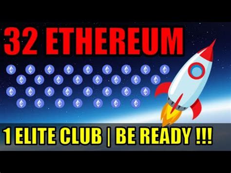 They want to know what the difference between bitcoin vs ethereum is and then ultimately which one they should buy in 2020. 32 Ethereum Will Put You In An ELITE CRYPTOCURRENCY CLASS ...