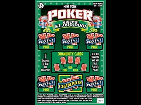 You will then be directed to a play block for that particular lotto game. $5 - NEW YORK POKER - Lottery Bengal cat Scratch Off NYS instant win tickets - YouTube