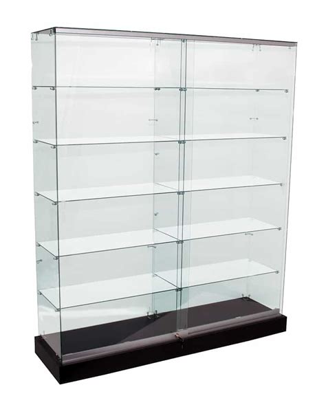 Frameless Glass Shop Display Showcases 1500mm And 1800mm Shopfittings Direct Australia