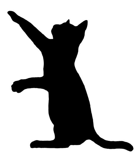 Silhouette Art Cat Sketch Silhouette Clip Art