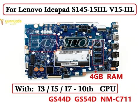 Gs44d Gs54d Nm C711 For Lenovo Ideapad S145 15iil V15 Iil Laptop