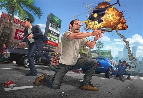 An interesting glitch makes gta v look like it was released 15 years ago. Gta 5 wallpapers Group (71+)