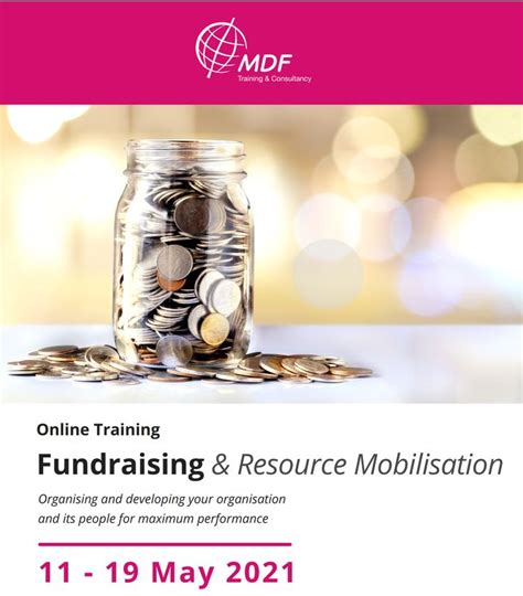 Online Training Course “fundraising And Resource Mobilisation” 11 29