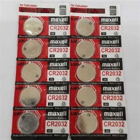 Maxell Cr Original V Battery Lithium Baterai Kancing Cr