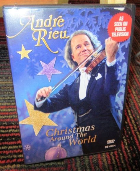 Andre Rieu Christmas Around The World Dvd 23 Holiday Music Tracks 2006 Guc Andre Rieu