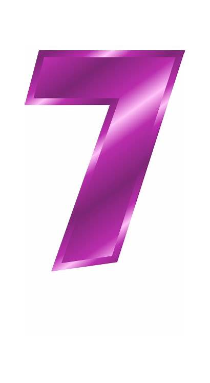 Number Purple Metal Steel Numbers Symbol Alphabets