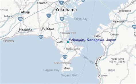 Yokosuka Kanagawa Japan Tide Station Location Guide