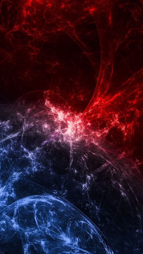 The great collection of red and blue wallpaper for desktop, laptop and mobiles. Download wallpaper 1440x2560 fractal, shroud, patterns ...