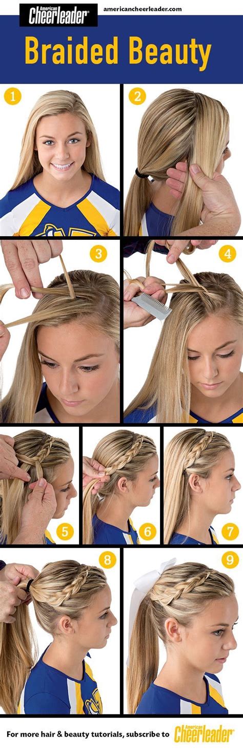 Maybe you would like to learn more about one of these? Pin by M Russo on Cheer hair | Hair styles, Cheer hair ...