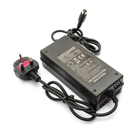 New dewalt dcb115 12v 20v max xr lithium ion battery charger 12v/20v. Lithium Battery Charger 48 Volt 0-3 Amp Male Plug / UK ...