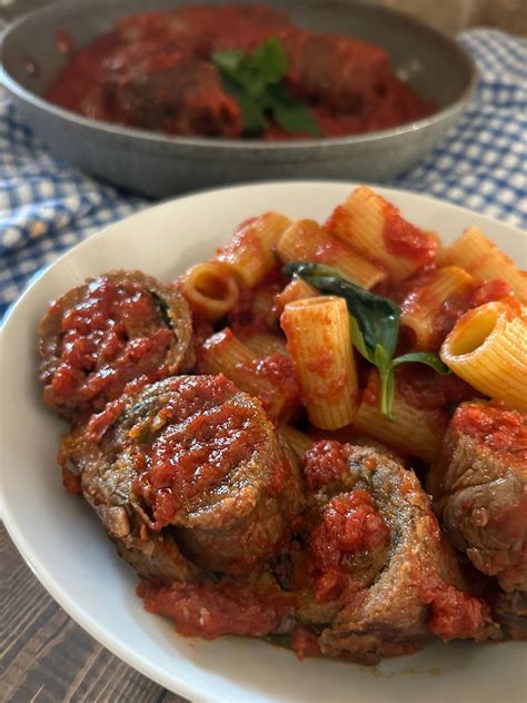 Beef Involtini With Prosciutto Braciole