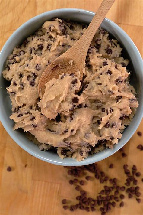 Edible Chocolate Chip Cookie Dough Recipe Popsugar Food