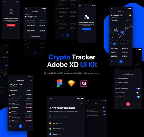 Users are able to track their. Crypto Portfolio Tracker UI Kit for iOS on Behance