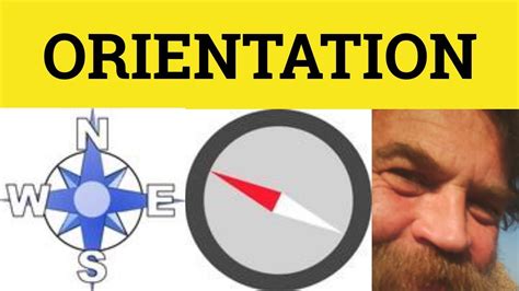 🔵 Orientation Orient Orientation Meaning Orientation Examples