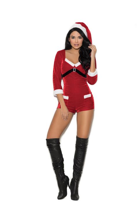Womens Santa Claus Christmas Best Costume Cosplay Xmas Outfit Fancy Dress Sexy Set Christmas