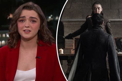 Game Of Thrones Season 8 Maisie Williams Reveals Ending Secrets