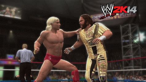 WWE 2K14 How To Macho Man Randy Savage Vs Ric Flair At