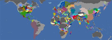 Map Of Eu4 Start With The New World From Ck2 With Sunset Invasion