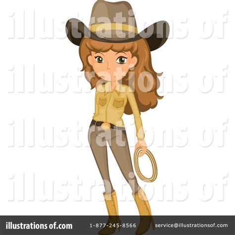 Cowgirl Clipart 1139380 Illustration By Graphics Rf