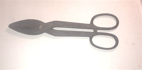 Vintage Wiss Drop Forged Solid Steel Usa Tin Snips Cutters Metal