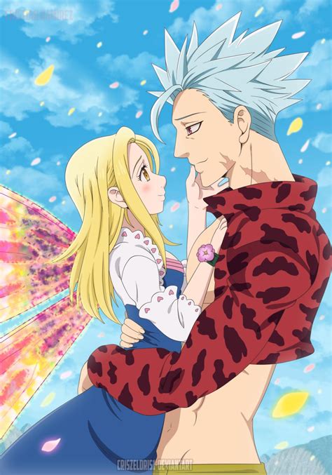 Get this awesome app and become a really fan. Ban and Elaine-NNT Manga Volumen 36-Anime Style by ... | Ban nanatsu no taizai, Wallpaper de ...