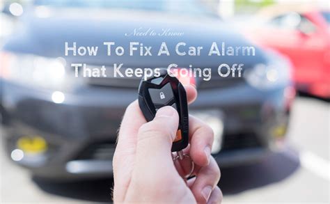 How to Fix an Alarm that Keeps Going Off | Parkside Motors