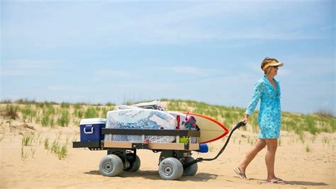Electric Motorized Beach Cart Wagon My Sandhopper