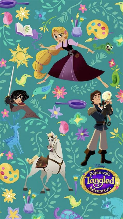 Rapunzels Tangled Andventure Wallpaper Fondo De Pantalla Enredados