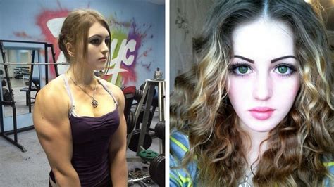 Russian Female Bodybuilder Yulia Viktorovna Has The Cutest Doll Like Face