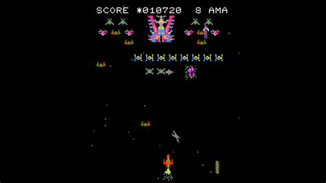 Super Cassette Vision Game Astro Wars 2 Battle In Galaxy 1984 Epoch