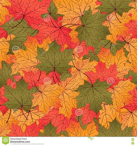 Autumn beauties mystery downloadable pdf cross stitch pattern series fat quarter shop exclusive you're in for a wheelbarrow of fun with autumn beauties! Autumn Leaves, Seamless Pattern, Vector Background. Stock ...