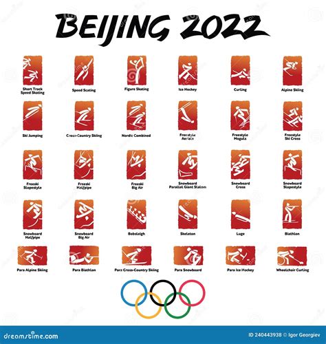 Beijing 2022 Winter Olympics And Paralympic Games Torch Vector