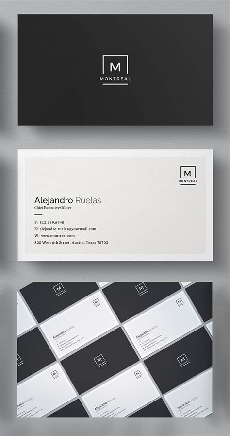 Elegant Business Cards PSD Templates Graphic Design Junction