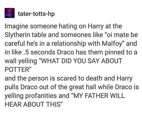 Slytherin Hogwarts Drarry Malfoy Sayings Lyrics Slytherin House