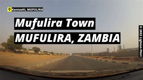 Mufulira Zambia Mufulira Town Driving Around Mufulira Town
