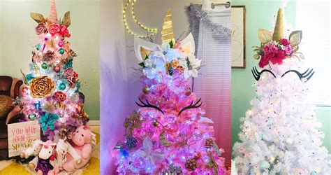Unicorn Trees Are This Years Trend Making Christmas Even More Magical
