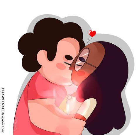 SU Stevonnie Kisses By IIJaweenaII Steven Universe Drawing Steven Universe Fanart