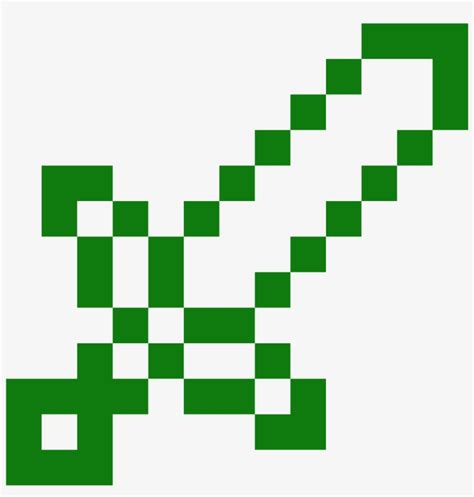 Minecraft Sword Icon Espada Do Minecraft Pixel Art Transparent Png
